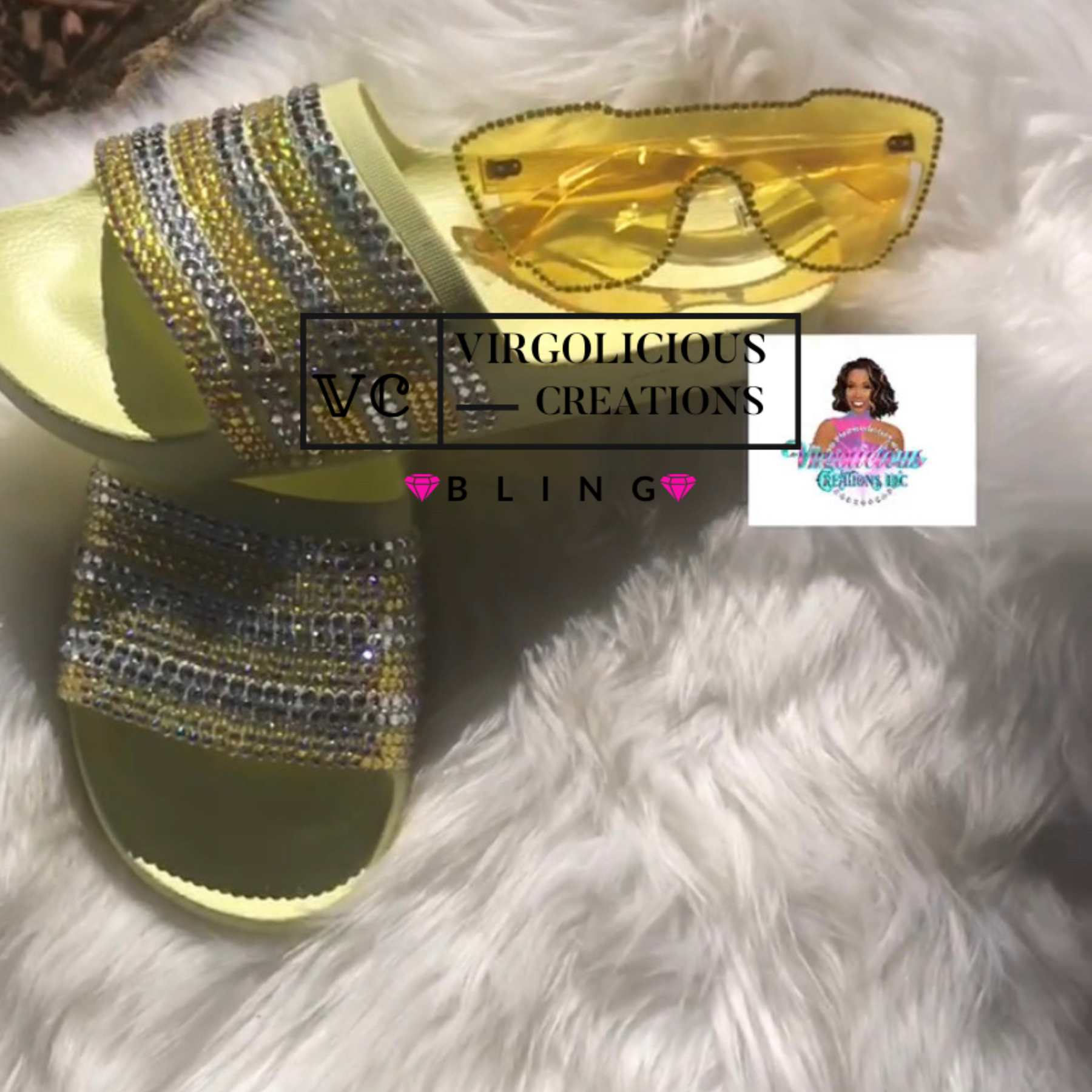 Bling Slides Virgolicious Creations